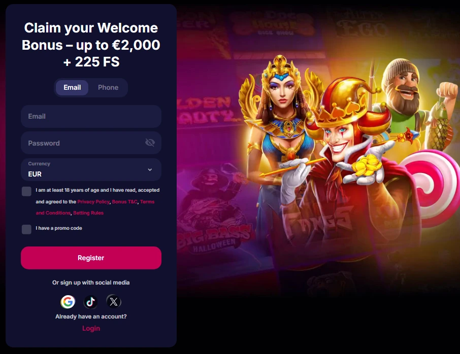 NV Casino bonus – promo code, free spins a podmínky výběru