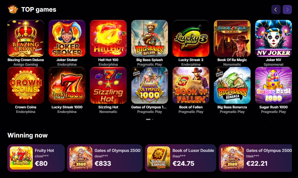 NV Casino online – sloty, live casino a mobilní herní katalog